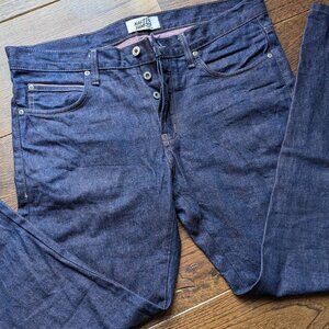 Naked & Famous Selvedge Japanese Denim, Strawberry Milk, Size 36, Super Guy Fit